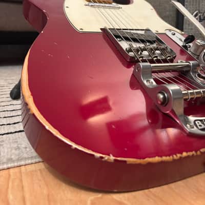 Fender Telecaster 1961 GLAS Custom Relic 8lb With G&G Custom Relic Tweed image 20