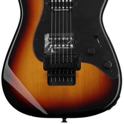 Charvel Pro-Mod So-Cal Style 1 HH FR E Electric Guitar - Three-tone Sunburst image 2