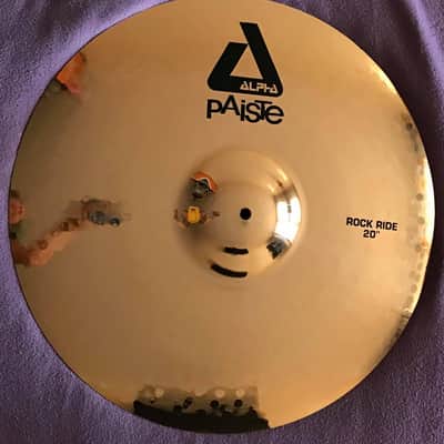 Paiste Alpha Brilliant Finish Rock Ride 20" image 3