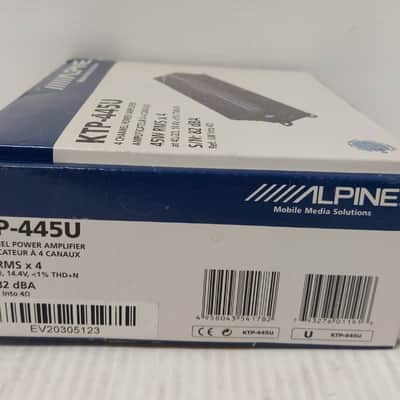 Alpine KTP-445U Power Amplifier Bild 13