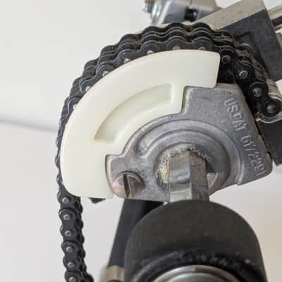 Pearl P2000C PowerShifter Eliminator Chain-Drive Single Bass Drum Pedal 2010s - Chrome / Black image 6