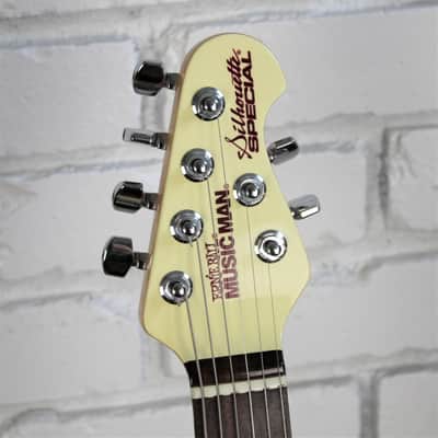 2005 Limited Edition Ernie Ball Music Man Silhouette Special Buttercream HSS w/ Tom Anderson HB image 8