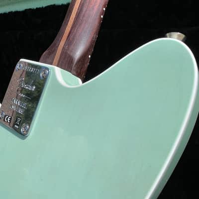 Fender Parallel Universe Volume II Stratocaster Jazzmaster Deluxe 2020 - 2021 - Transparent Faded Seafoam Green image 9