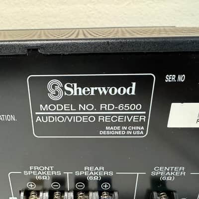 Sherwood RD-6500 Receiver HiFi Stereo 5.1 Channel Home Theater Vintage Audio AVR image 6