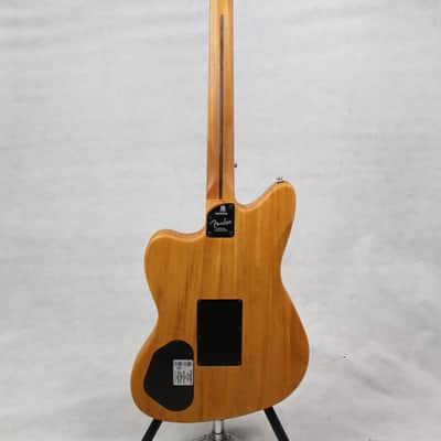 Fender American Acoustasonic Jazzmaster All-Mahogany Ebony Fingerboard Natural w/ Gig Bag image 5