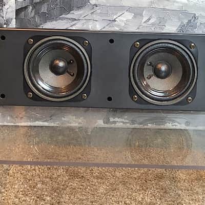 Aiwa Aiwa SX-AV2700  2-way, bass-reflex front & back & center channl speaker system 90s  - Black image 3