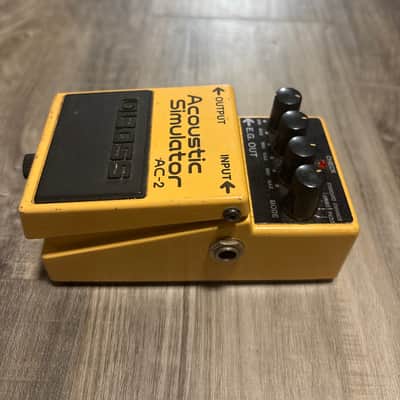 Boss AC-2 Acoustic Simulator (Silver Label) 1997 - 2006 - Yellow image 2
