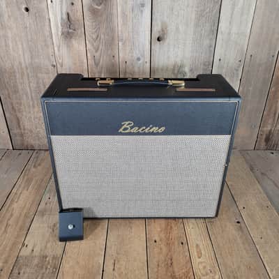2002 Bacino Hand Wired 18W Marshall Combo Clone - Black image 2