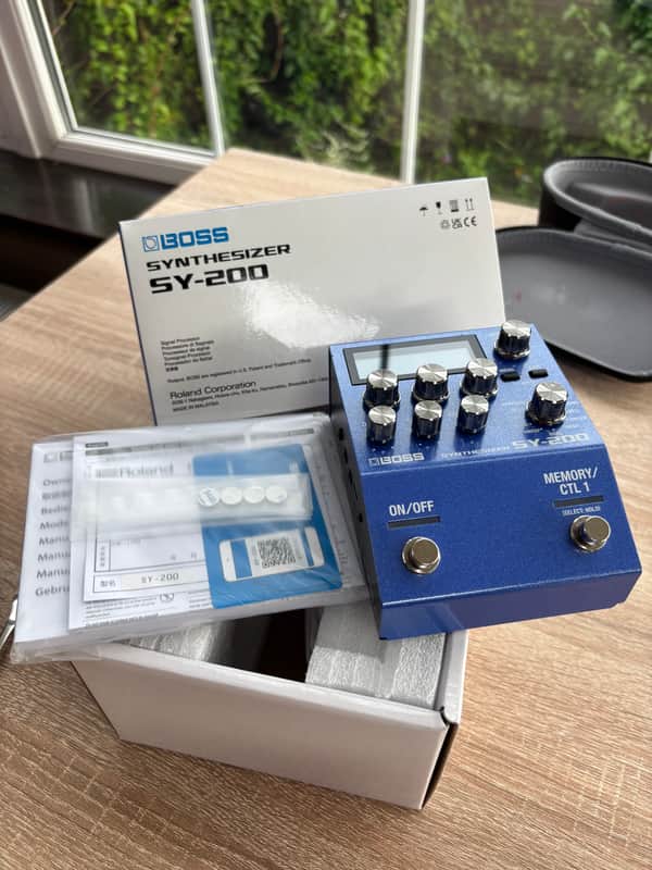 Boss SY-200 Synthesizer 2021 - Present - Blue image 1