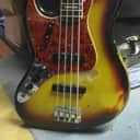 Fender Jazz Bass 1966 Sunburst Left Handed