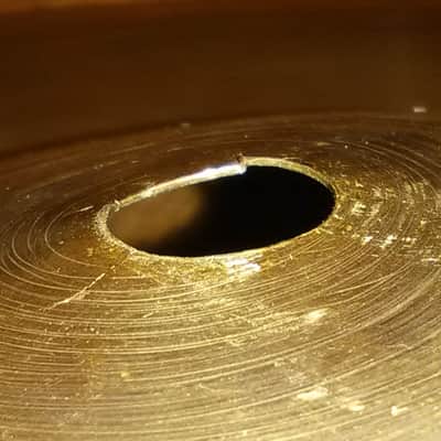 Zildjian K Istanbul Type 1 - 13" hi hat single - 1940's Paper Thin at 474 gm image 10