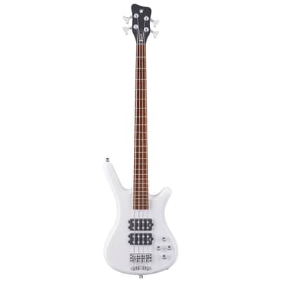 Warwick RockBass Corvette $$-5 String - Solid White High Polish image 3