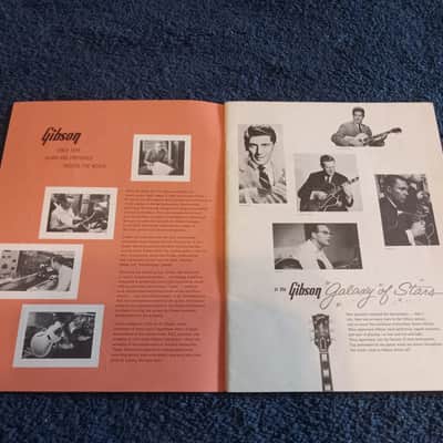 Vintage 1962 Gibson Full-Line Catalog! Rare, Original Case Candy, Paperwork! image 2