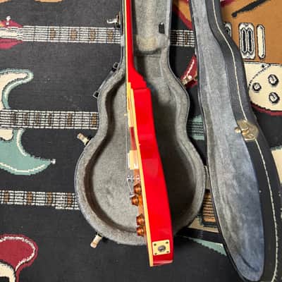 Epiphone Les Paul Standard 1999 with Gibson Burstbuckers in Cherry Sunburst image 6
