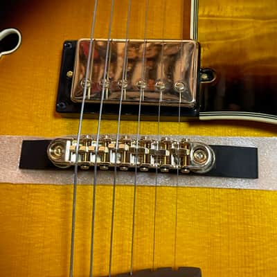 Ibanez LGB30-VYS Vintage Yellow Sunburst George Benson Signature Electric Guitar image 4