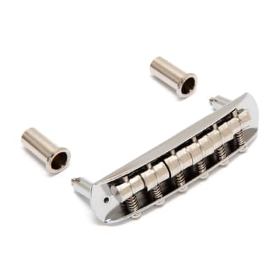 Hosco Modern Mustang/Jaguar/Jazzmaster Style Bridge (Chrome)