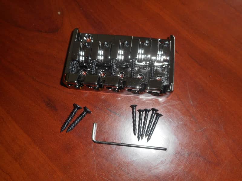 Ibanez B305 5-String Bass Bridge - COSMO BLACK, 2BB4ACA026 image 1