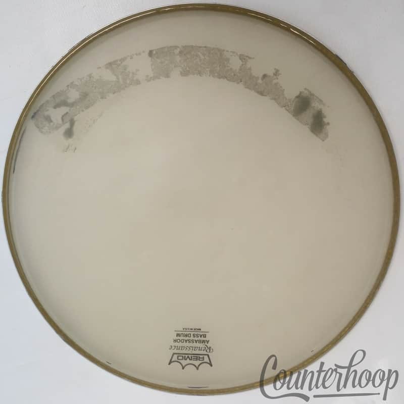 *Remo 16" Renaissance Ambassador Bass Drum Head Weatherking Made In USA image 1