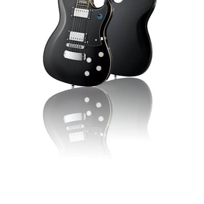 Hagstrom HSPASS09 Electric Guitar, Signature Pat Smear, Black Gloss image 2