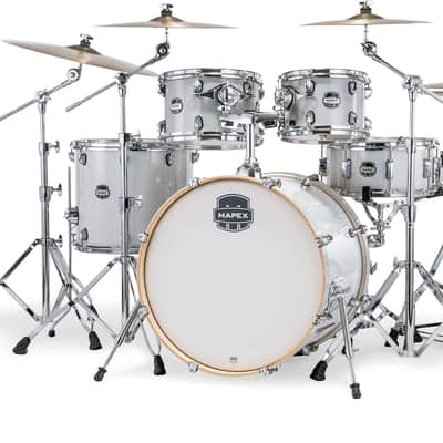 Mapex MA529SF Mars Rock Drum Shell Kit, 5-Piece, Diamond Sparkle image 2