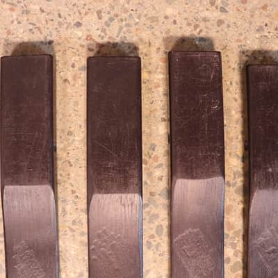 Deagan Rosewood Marimba Bars Vintage 1920's image 9