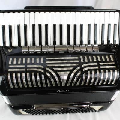 8304 - Black Mussi Piano Accordion LMMH 41 120 image 2