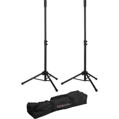 FRAMEWORKS GFWSPK0250SET Standard - Set mini pieds d'enceinte avec houss image 1