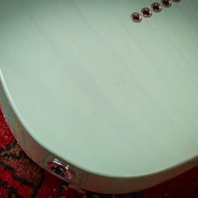 FENDER USA FSR Parallel Universe II Magico Telecaster "Trans Surf Green + Maple" (2020) image 19