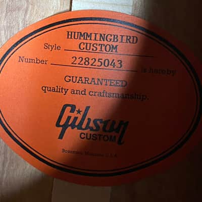 NEW! Gibson Hummingbird Custom Koa - Dealer Select - Autumnburst - Authorized Dealer - Custom Shop - 4.75 lbs - G07088 image 21