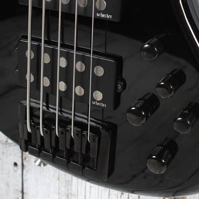 Schecter 2017 Stiletto Stage-5 Bass 5 String Electric Bass Guitar with Case image 5