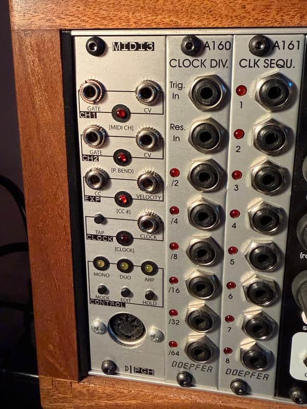 Pittsburgh Modular MIDI 3 MIDI to CV Converter 2010s Silver image 1