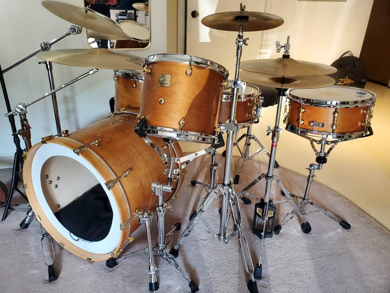 *Cadeson* Snare Drum - Maple 13"x5.5" - Gorgeous Ultra Clean image 1