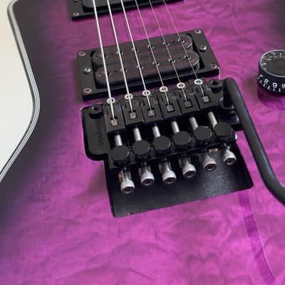 Schecter E-1 FR-S Special Edition Trans Purple Burst | Sustainiac | Floyd Rose 1500 | Stainless Frets image 3
