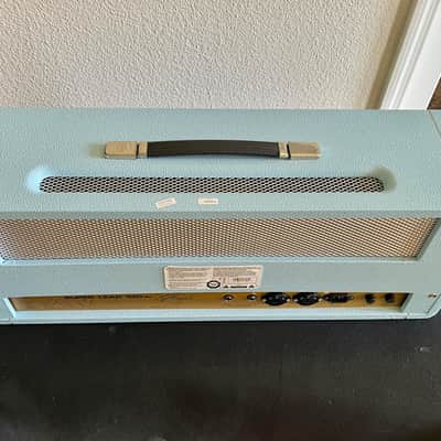 Marshall 1959BJA Billie Joe Armstrong Signature Handwired JMP Reissue 100-Watt Guitar Amp Head 2026 - Blue image 18