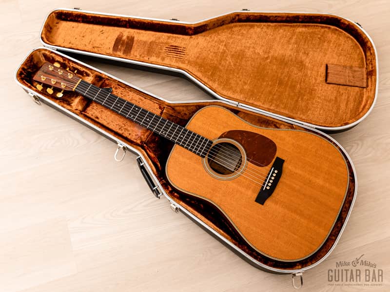 1983 Martin Vintage Series D-28 Herringbone Brazilian | Reverb