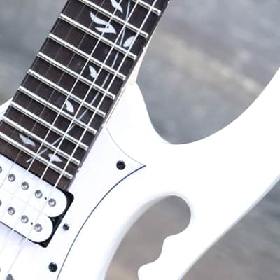 Ibanez JEMJRL Steve Vai Signature Model Left-Handed White Electric Guitar image 6