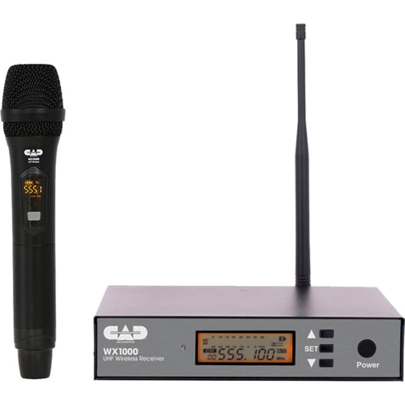 CAD WX1000HH Wireless Handheld Microphone System - Black image 1