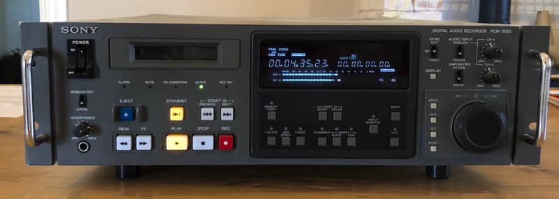 SONY PCM 7030 Timecode DAT Machine image 1