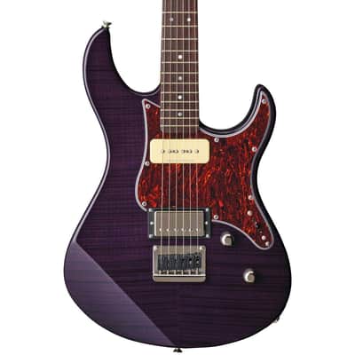 Yamaha PAC611HFM Pacifica Electric Guitar Translucent Purple image 1
