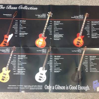 Gibson- '93 Bass Collection catalog/Nikki Sixx poster image 2