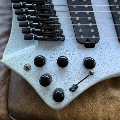 FM Guitars Orquídea “Majora’s Mask” 9 String 2025 - Sparkle frost image 9