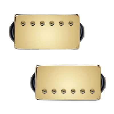 Bare Knuckle Stormy Monday Humbucker Pickup Set 50mm Gold Covers