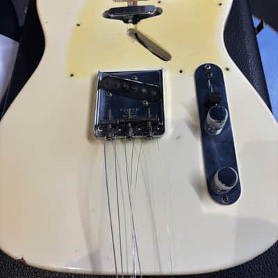 Fender Telecaster Olympic White (Refinished) 1966 ~ Secondhand image 9