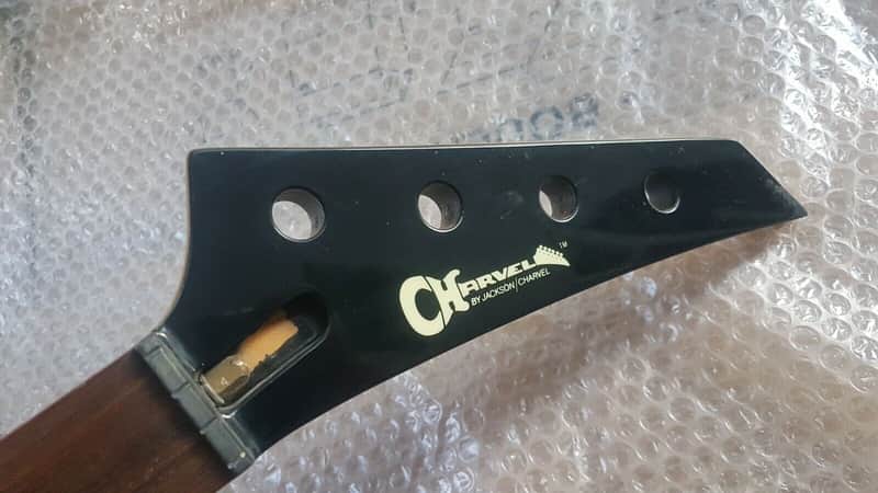 80's CHARVEL / JACKSON POINTY HEADSTOCK BASS NECK image 1