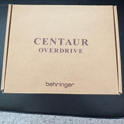 Behringer Centaur Overdrive 2024 Pre lawsuit- Gold image 3