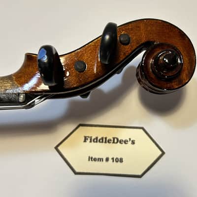 Vintage 4/4 Violin Henri Farny & Cie around 1920 - Varnished Maple & Spruce image 9