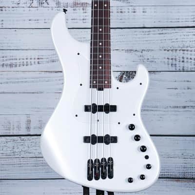 Ibanez Mode MDM1000 Bass Guitar w/Gig Bag | Pearl White image 1