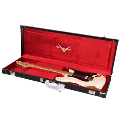 Fender Custom Shop 1969 Stratocaster Heavy Relic Frost White Masterbuilt Todd Krause image 16
