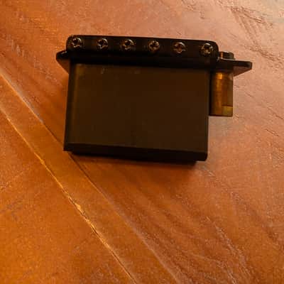 Unbranded Stratocaster 2 Point Heavy Block Tremolo Bridge Chrome/Black 10.7Oz image 7