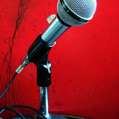 Vintage RARE 1970's Shure PE585SV / 585SAV / 585SA dynamic cardioid microphone Hi Z harp mic w accessories James Cotton image 8